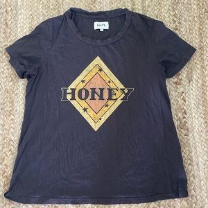 MATE the label organic cotton graphic shirt RARE